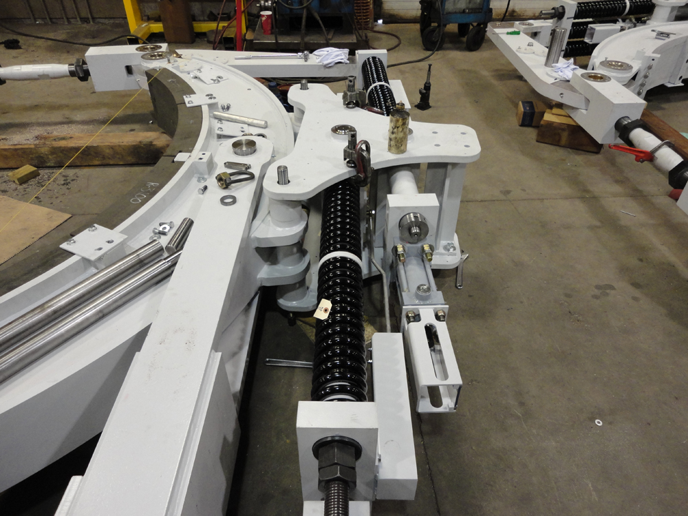 Brake Caliper and Spring Pack Designs for Mine Hoists