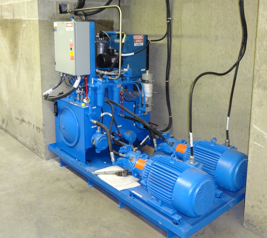 Hydraulic pump unit